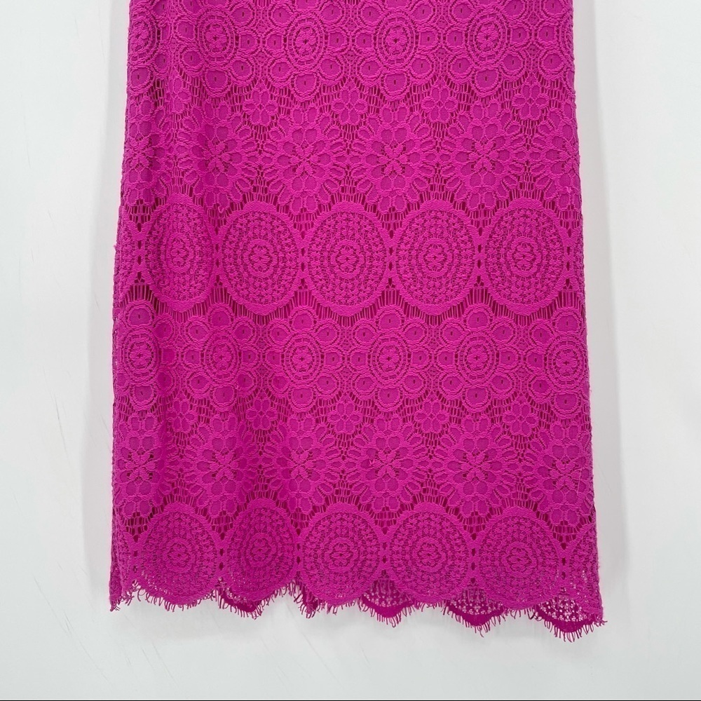 NWOT. Laundry by Shelli Segal Pink Lace Dress - Picture 8 of 12